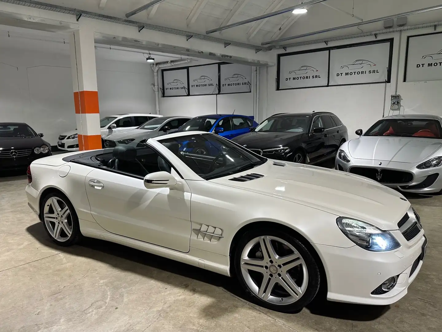 Mercedes-Benz SL 350 PREMIUM AMG-ABC PERFETTO-GARANZIA Bianco - 1