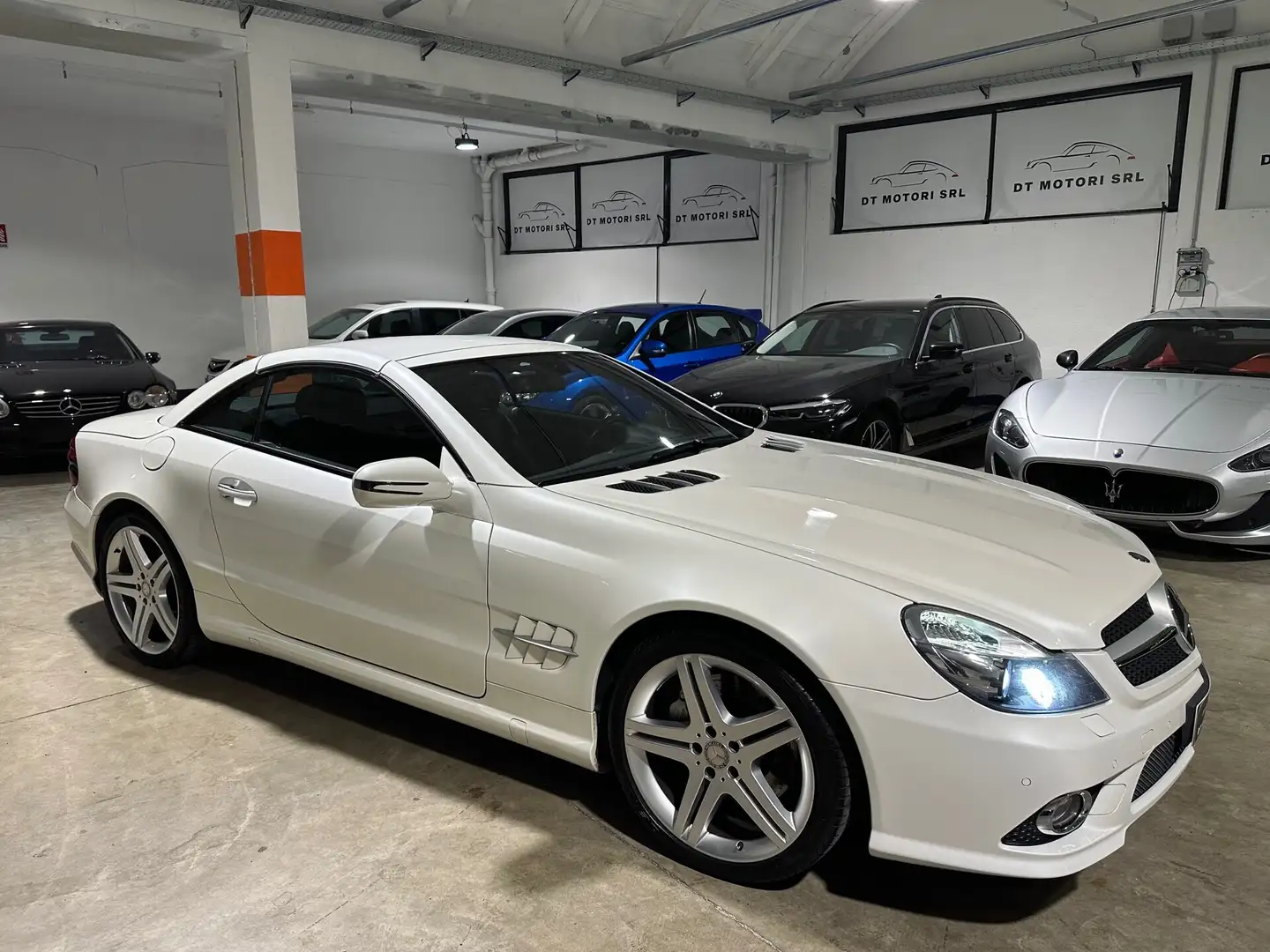 Mercedes-Benz SL 350 PREMIUM AMG-ABC PERFETTO-GARANZIA Bianco - 2