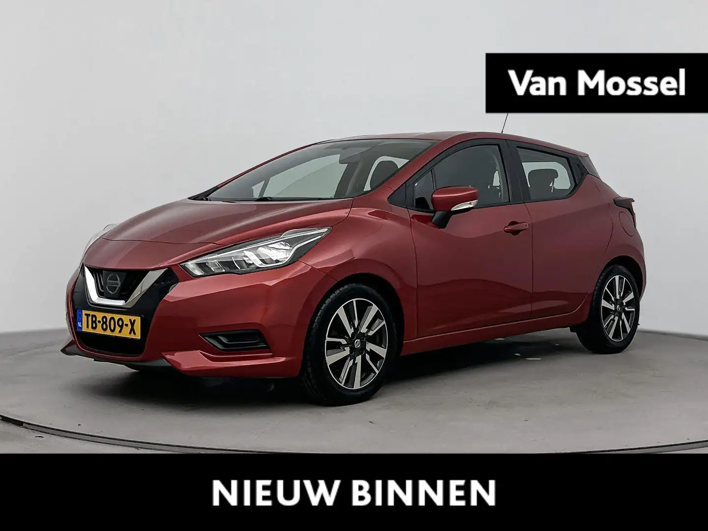 Nissan Micra 0.9 IG-T N-Connecta 90PK | Navigatie | Achteruitri Rood - 1