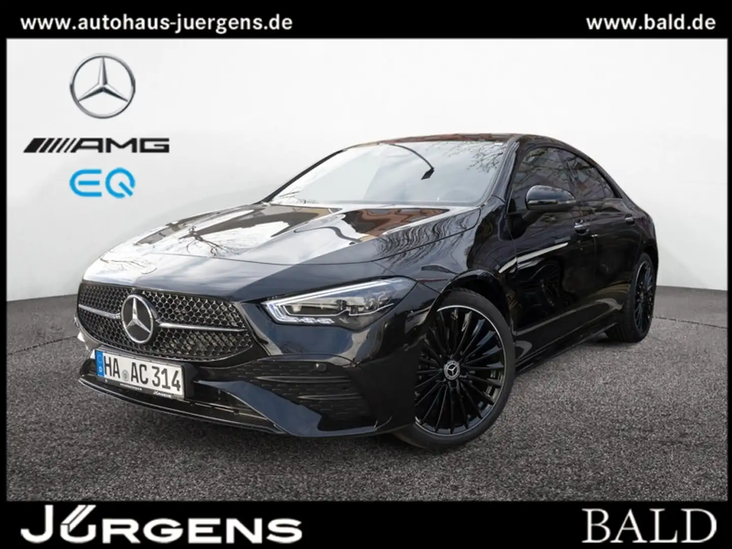 Mercedes-Benz CLA 200 Coupé AMG-Sport/MLB/Pano/Cam/Totw/Keyl Schwarz - 1