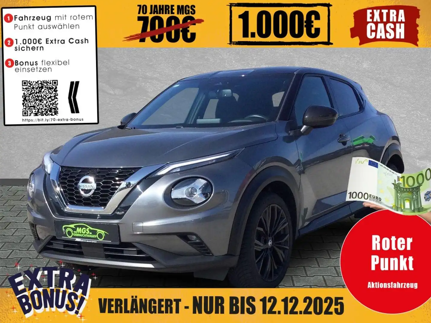 Nissan Juke Enigma 1.0 12V KAT DAB #BT #ANDROID Grijs - 1