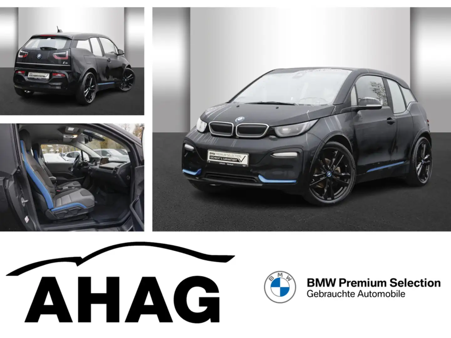 BMW i3 s (120 Ah), 135kW Navi Prof. Klimaaut. PDC Schwarz - 1