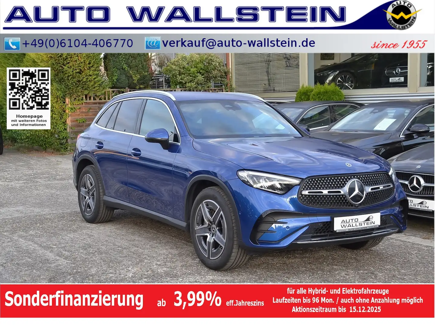 Mercedes-Benz GLC 300 4M AMG Line Advanced Plus (Memo Sound 19Z Bleu - 1