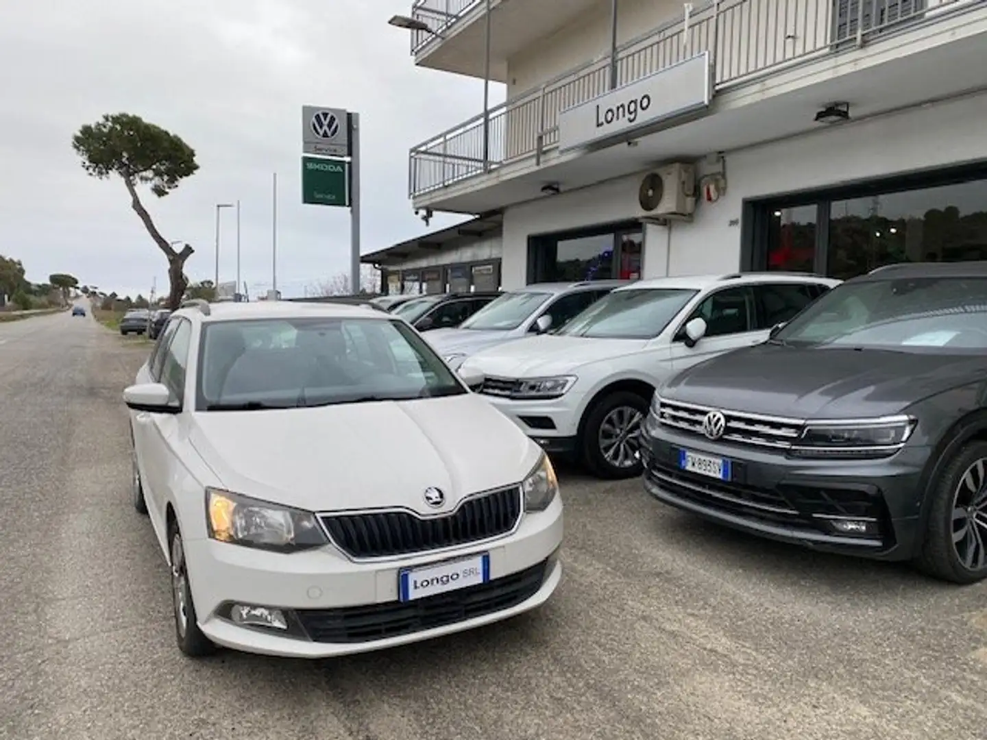 Skoda Fabia Fabia Wagon 1.4 tdi AMBITION 75cv Bianco - 1