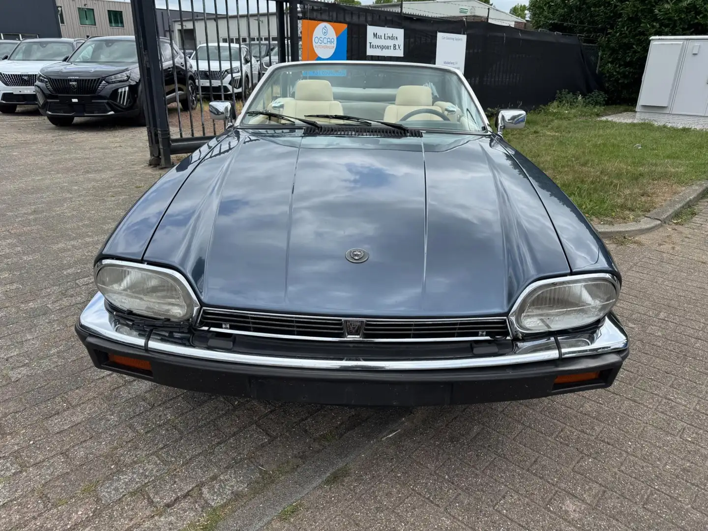 Jaguar XJS 5.3 V12 Convertible 1E EIG. BELGISCHE AUTO Bleu - 2