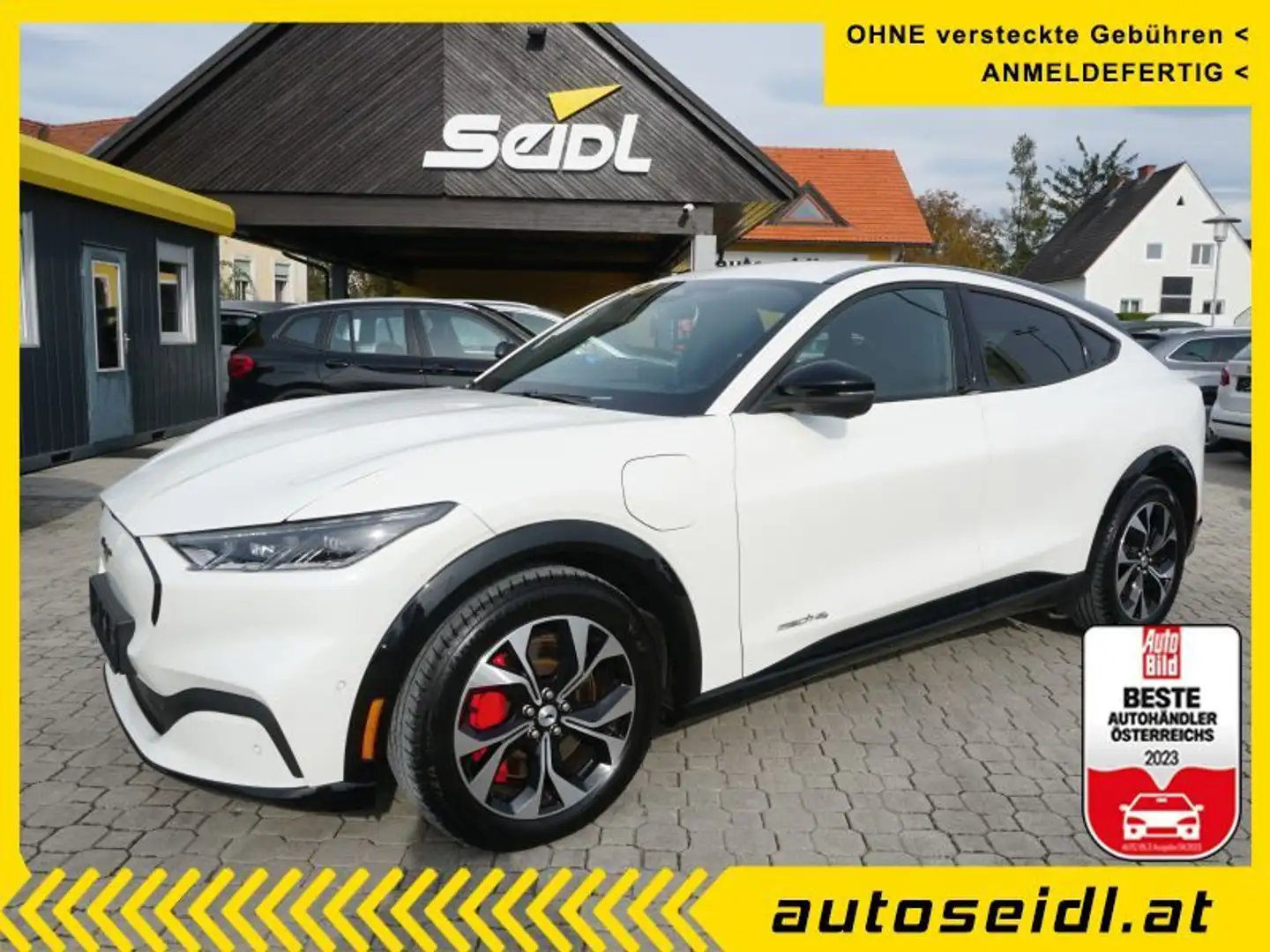 Ford Mustang Mach-E AWD Standard Range *NUR 21.500 KM!* Blanc - 1