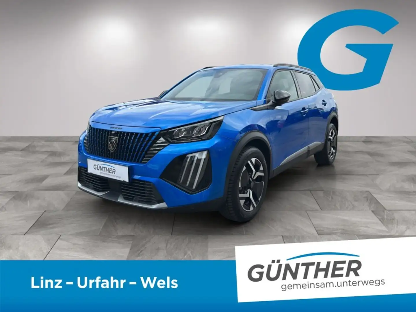 Peugeot 2008 ALLURE PureTech 100 Blauw - 1