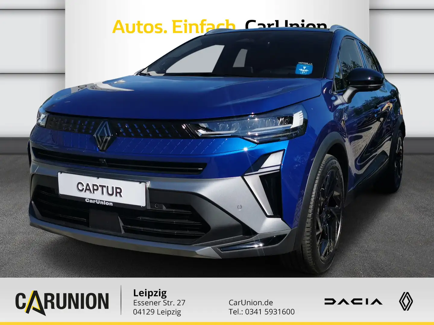 Renault Captur Esprit Alpine E-TECH Full Hybrid 145 Bleu - 1