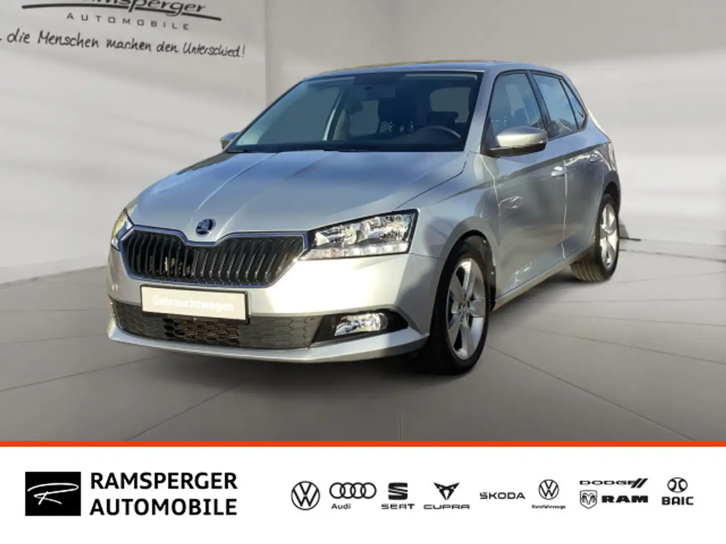 Skoda Fabia 1.0 Cool Plus Klima Freisprech PDC Argent - 1