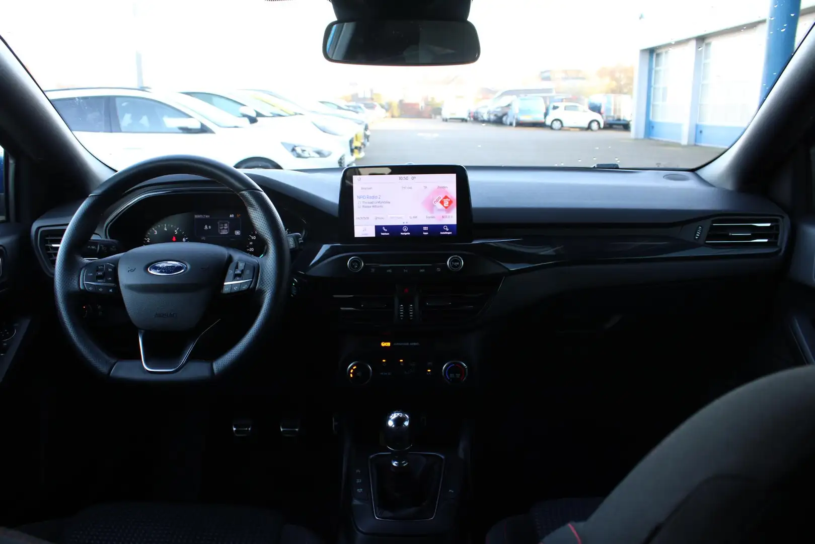 Ford Focus 1.0 EcoBoost ST Line Business | Trekhaak | Cruise Blauw - 2