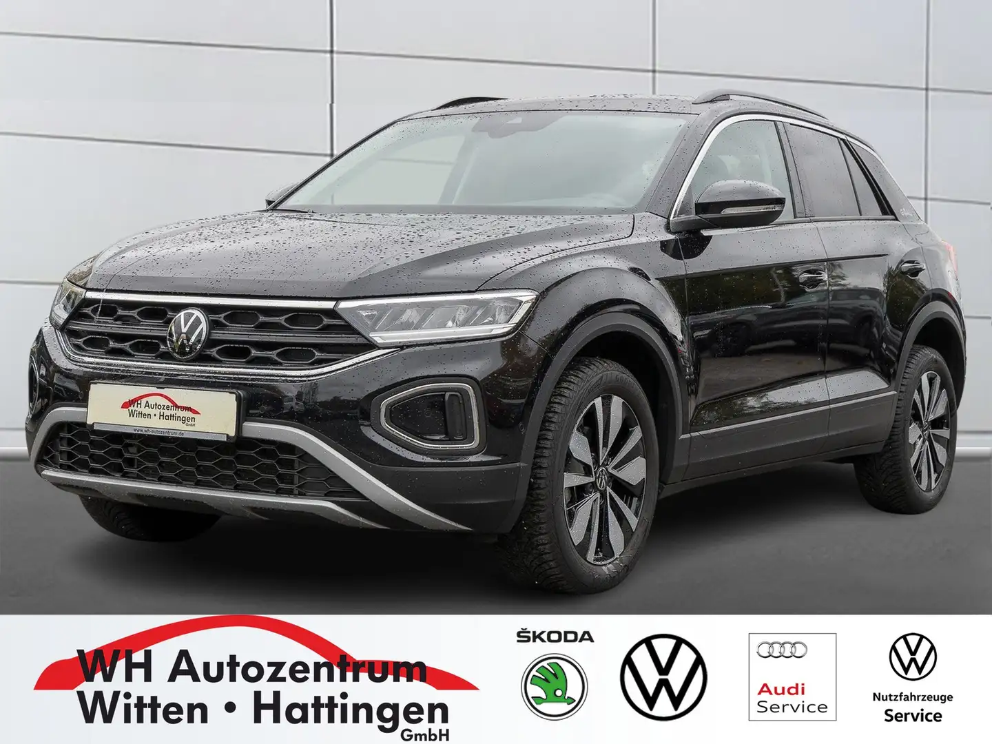 Volkswagen T-Roc 1.0 TSI GOAL NAVI LED GJ-REIFEN PRIVACY PARK-AS... Schwarz - 1
