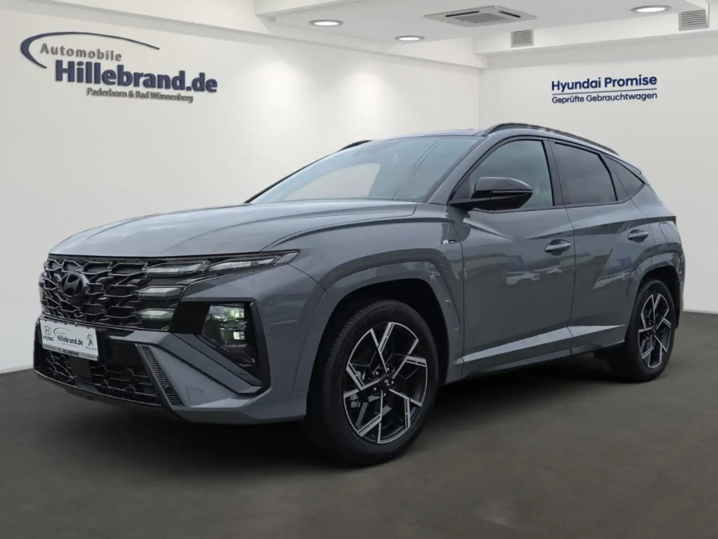 Hyundai TUCSON N Line X Hybrid 2WD HUD El. Panodach Navi Digitale Grigio - 1