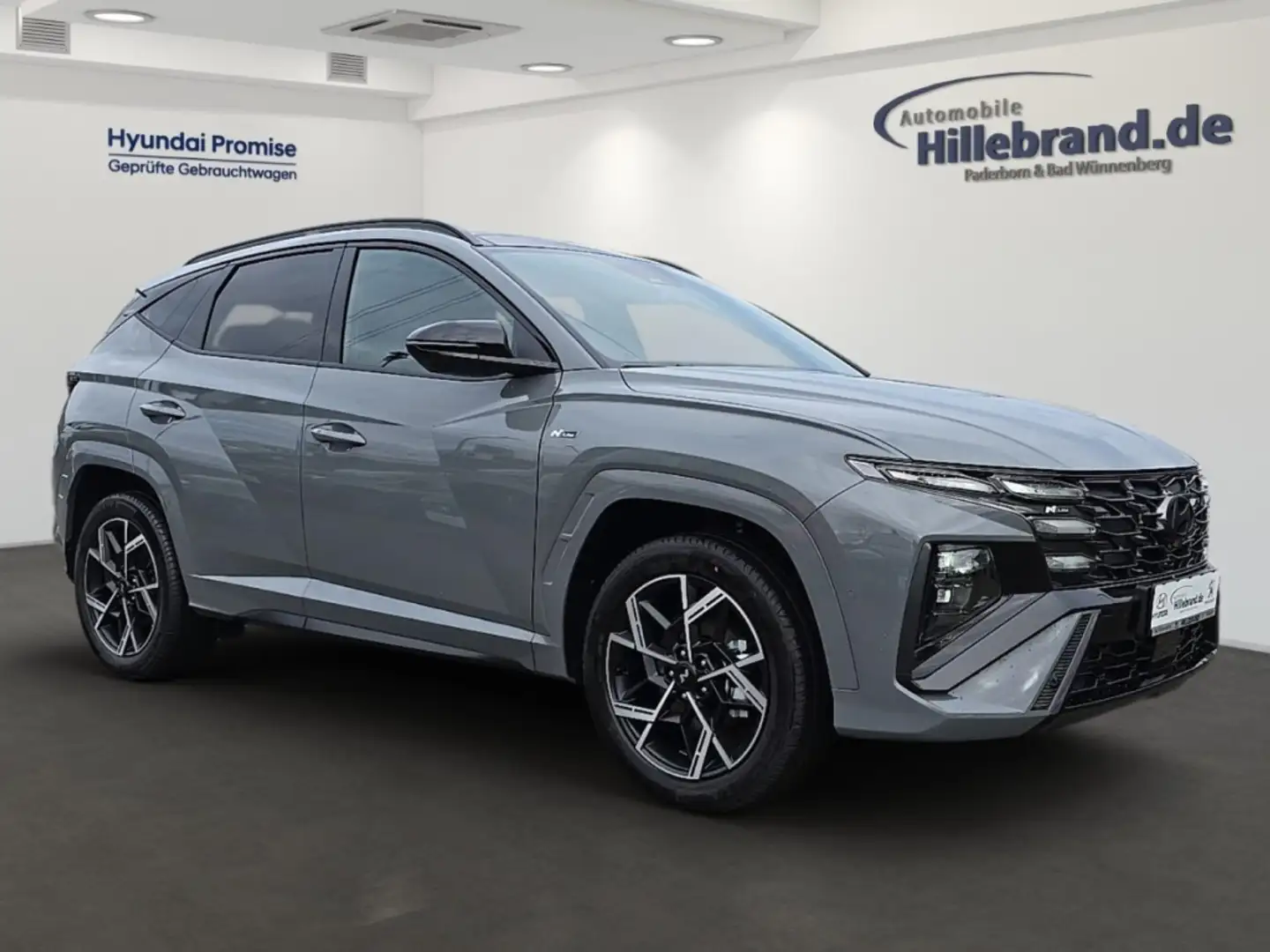 Hyundai TUCSON N Line X Hybrid 2WD HUD El. Panodach Navi Digitale Grigio - 2