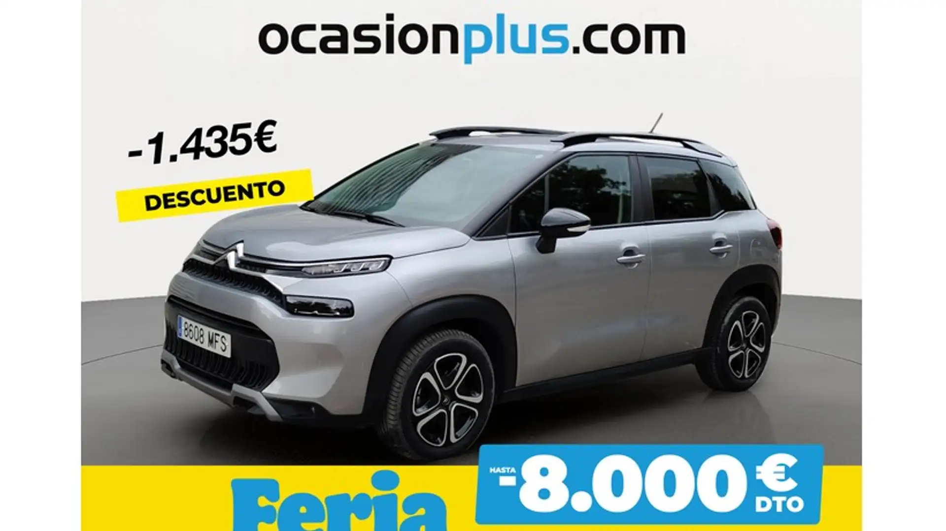 Citroen C3 Aircross BlueHDi S&S Feel Pack 110 Argent - 1