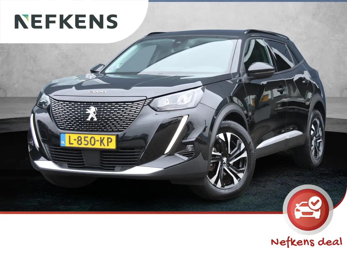 Peugeot 2008 1.2 PureTech Allure Pack 1ste eigenaar | Navigatie Zwart - 1
