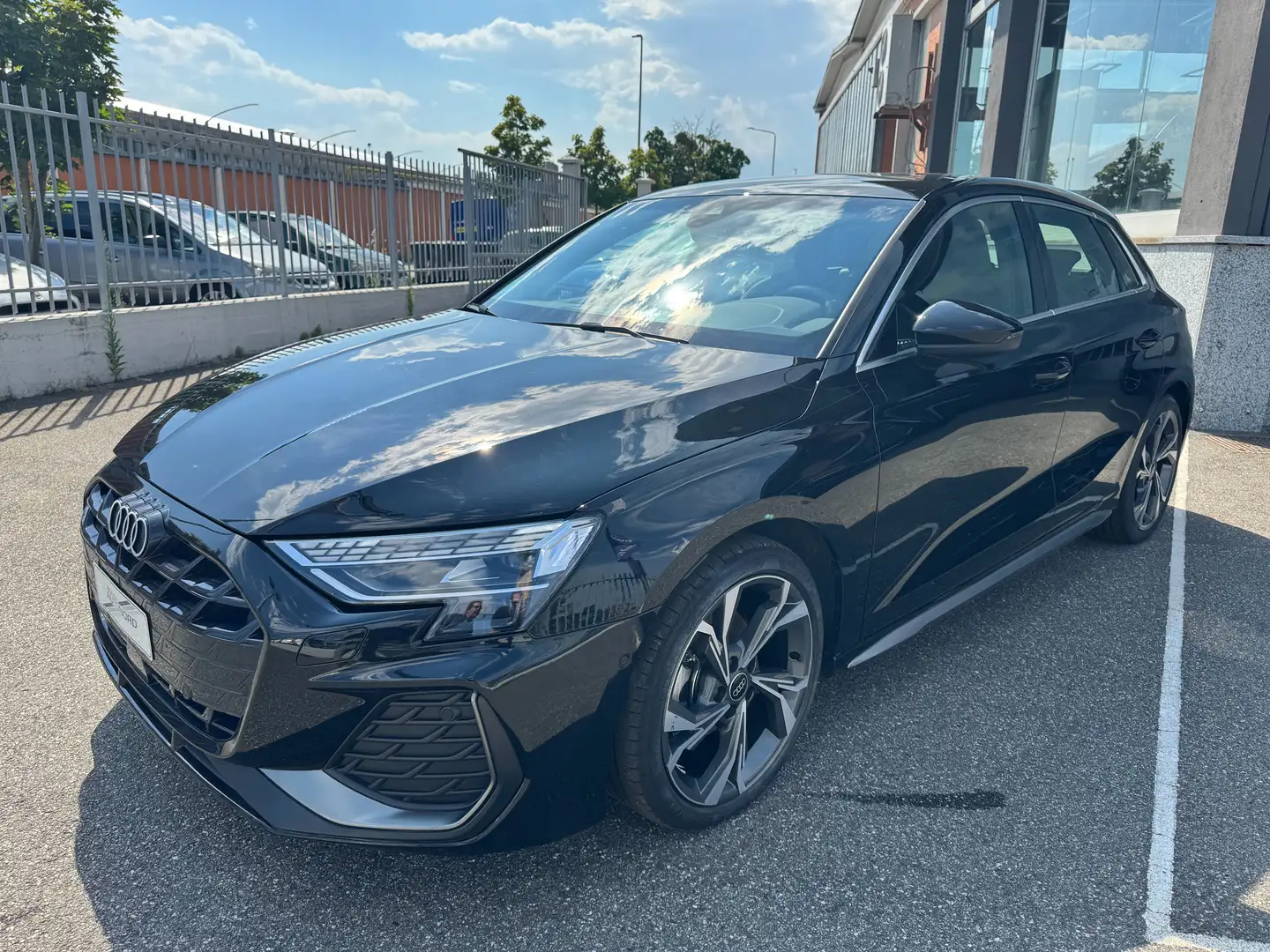 Audi A3 A3 Sportback 2.0 tdi S line edition 150cv s-tronic Noir - 2