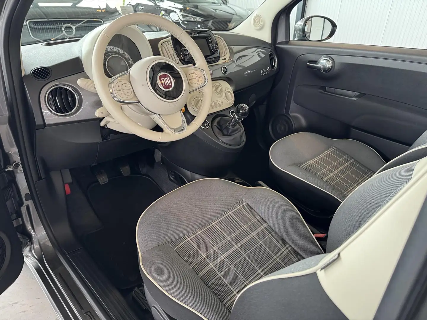 Fiat 500C 0.9 TwinAir Turbo Lounge Cabrio|Navi|Cruise Contro Grey - 2