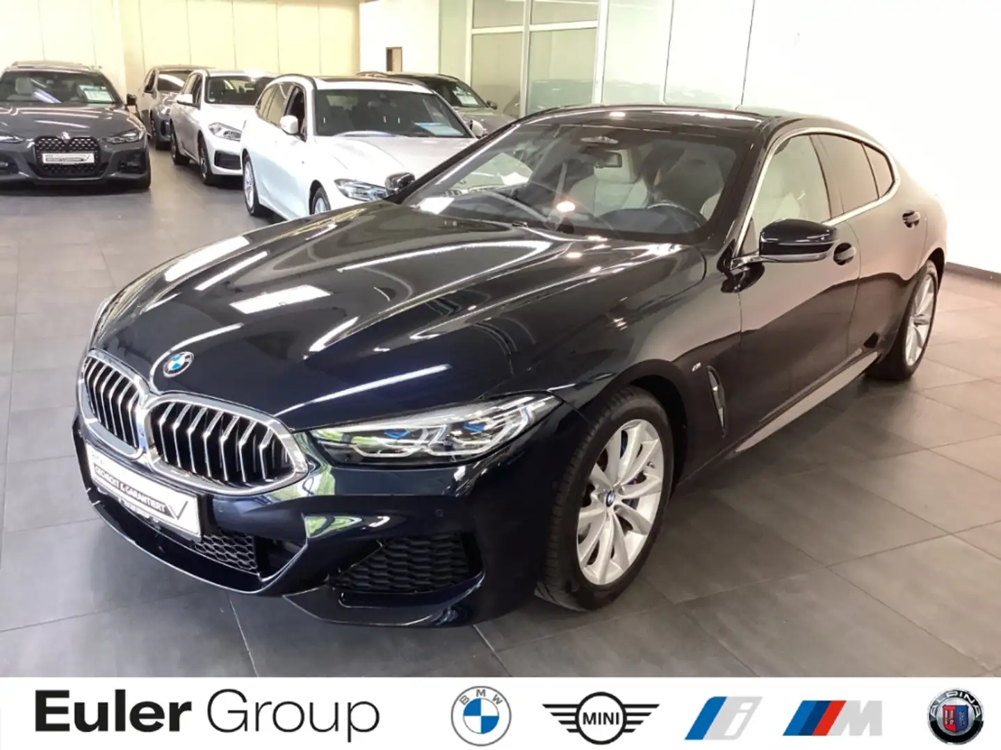 BMW 840 d A xDrive Gran Coupe M-Sport 20'' HUD ACC Panodac Schwarz - 1