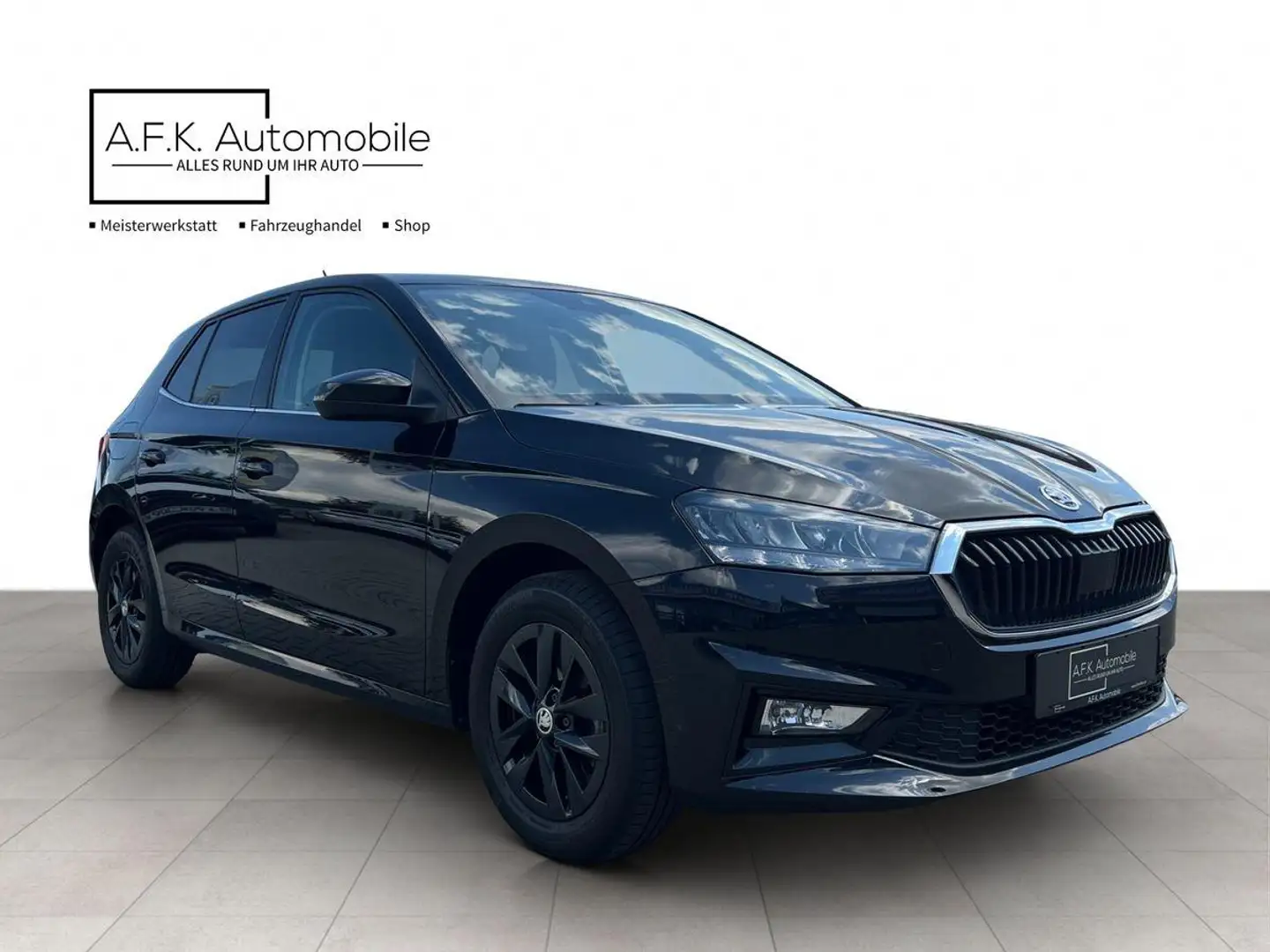 Skoda Fabia 1.0 TSI | TOP SELECTION | FACELIFT | SHZ | Schwarz - 2