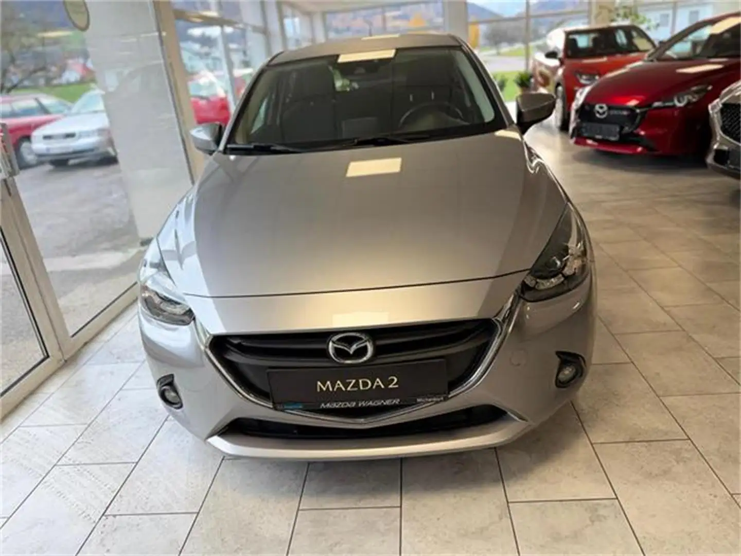 Mazda 2 G90 Revolution servicegepflegt Silber - 2