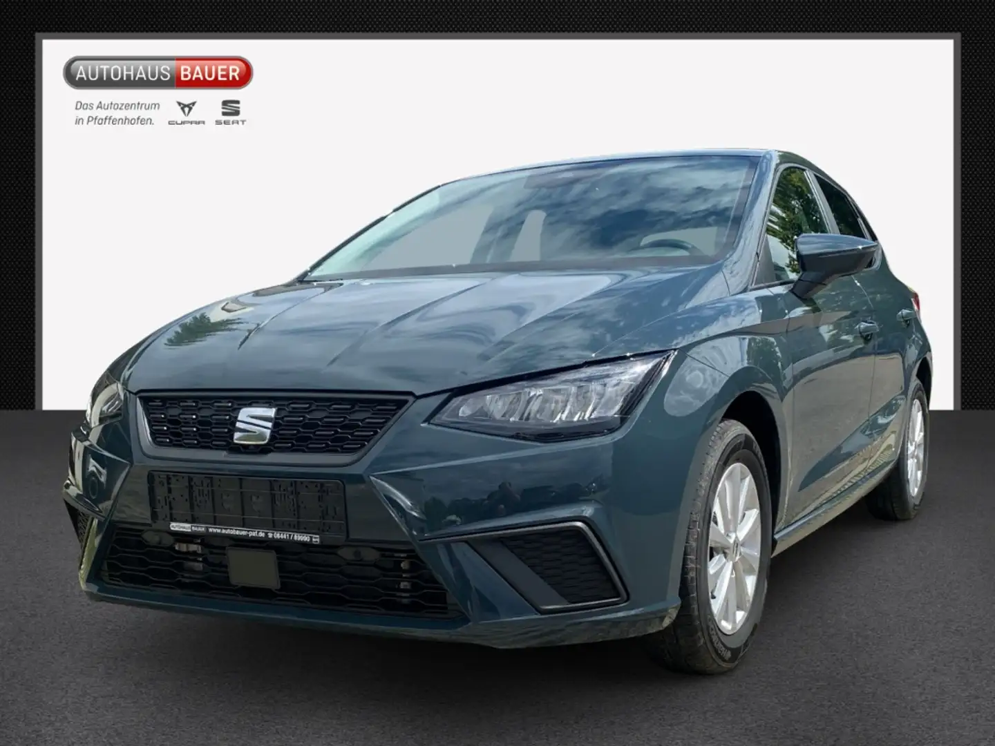 SEAT Ibiza 1.0 ROAD EDITION ACC FULLINK KAMERA EINPARKHILFE S Blau - 1