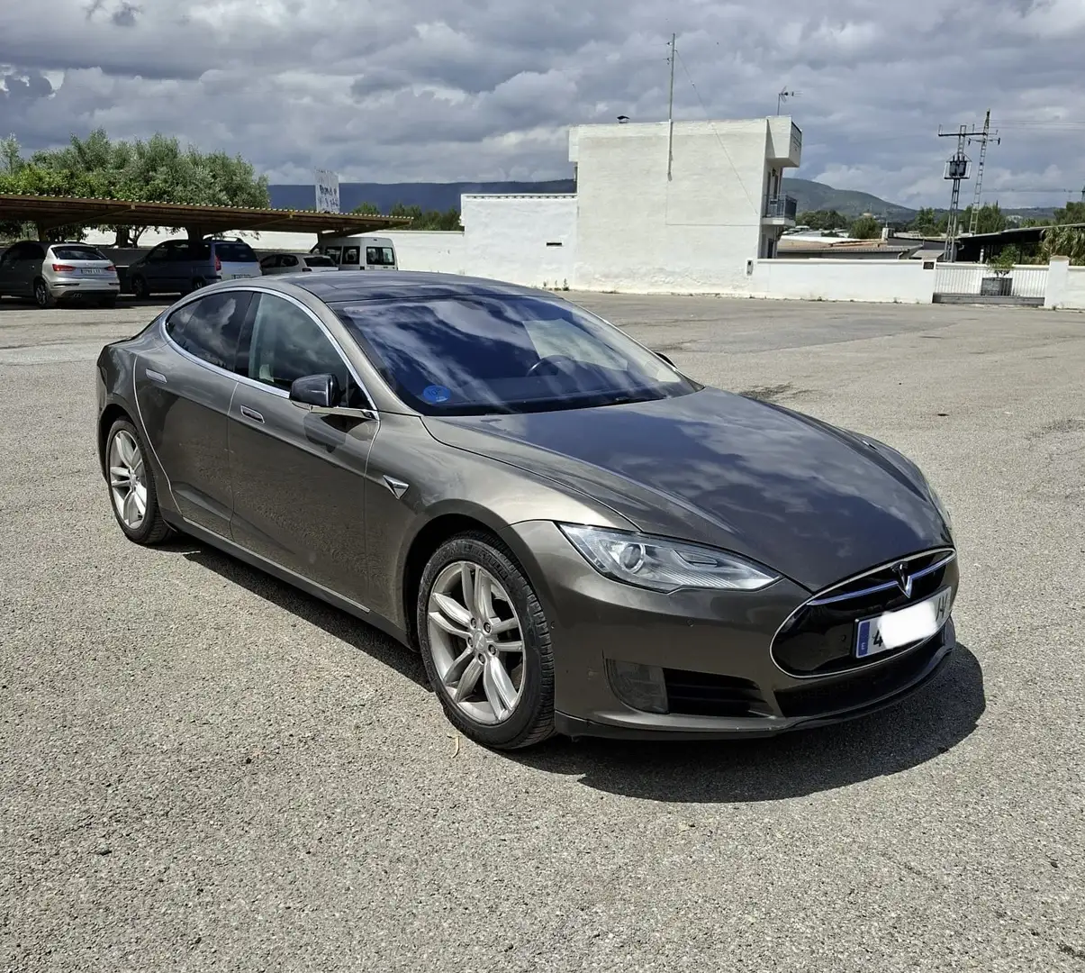 Tesla Model S 90 Bronce - 2