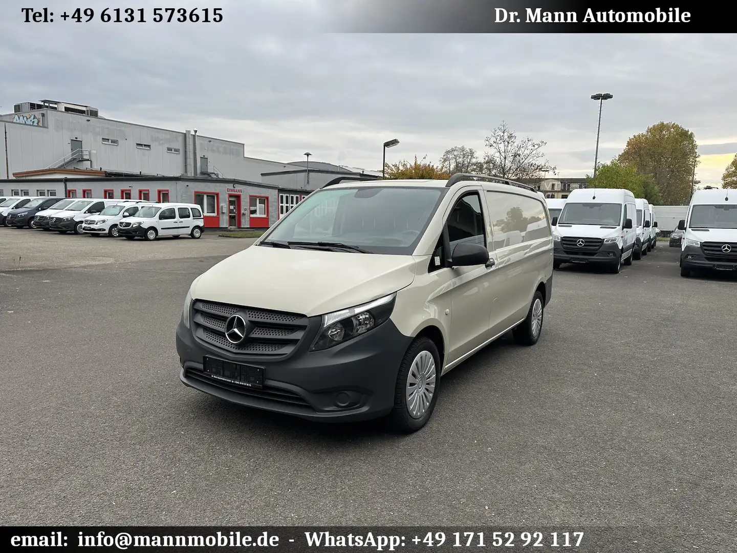 Mercedes-Benz Vito 114 CDI RWD lang AHK Navi Klima Grau - 1