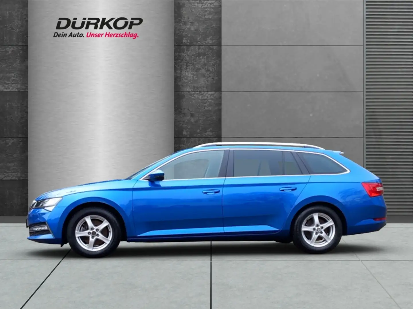 Skoda Superb Combi Ambition 1.4TSI iV DSG Infotaiment-Paket LED Blu/Azzurro - 2
