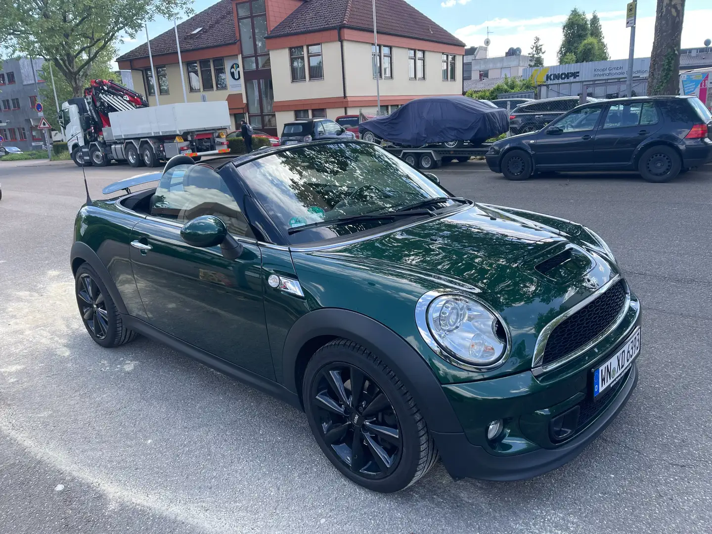 MINI Cooper S Roadster Cooper S, Cabrio, Automatik, Navi,Xenon,Vollleder Green - 2