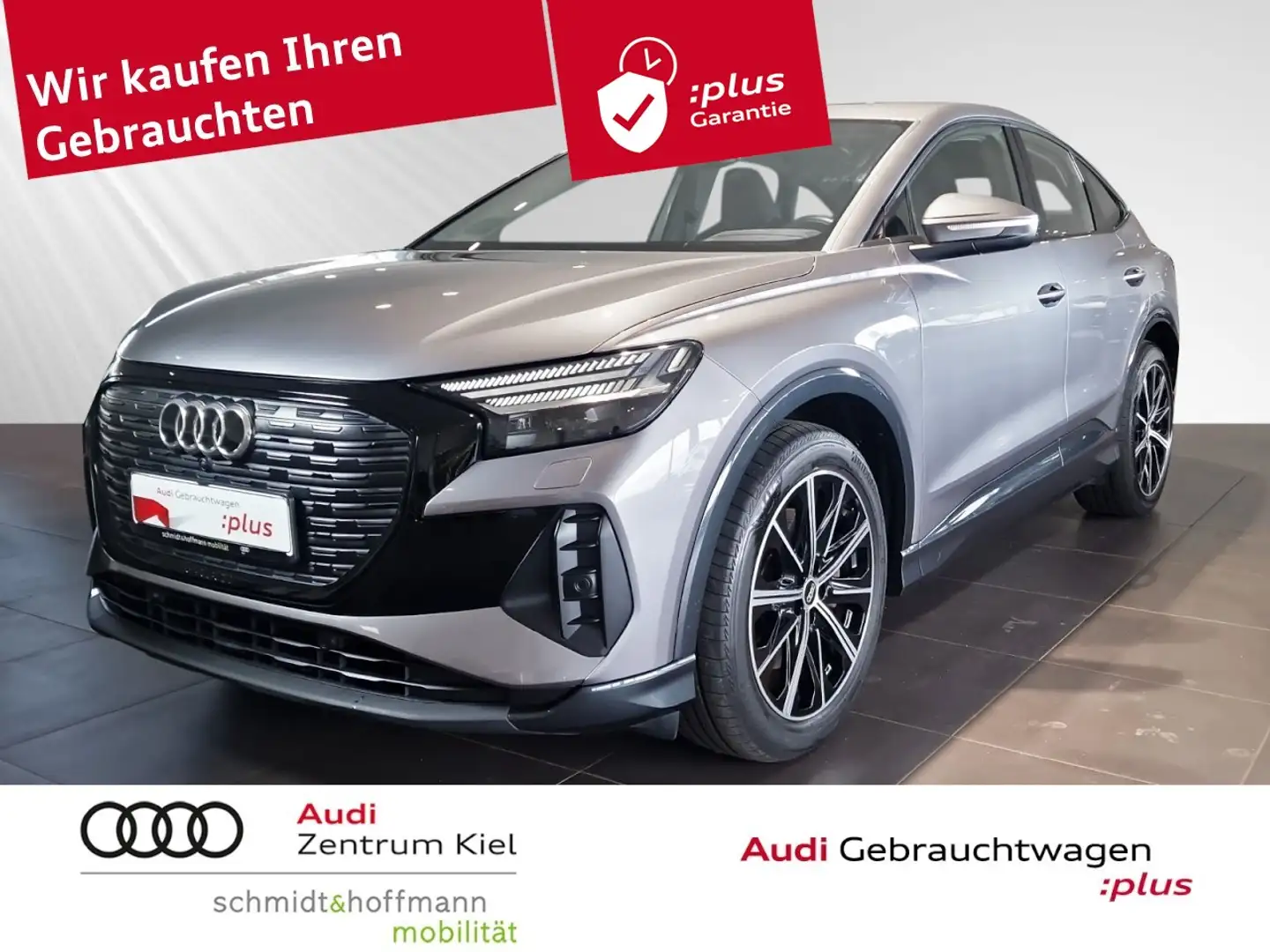Audi Q4 e-tron 40 Matrix-LED Navi+ Panorama Klima Navi Gris - 1