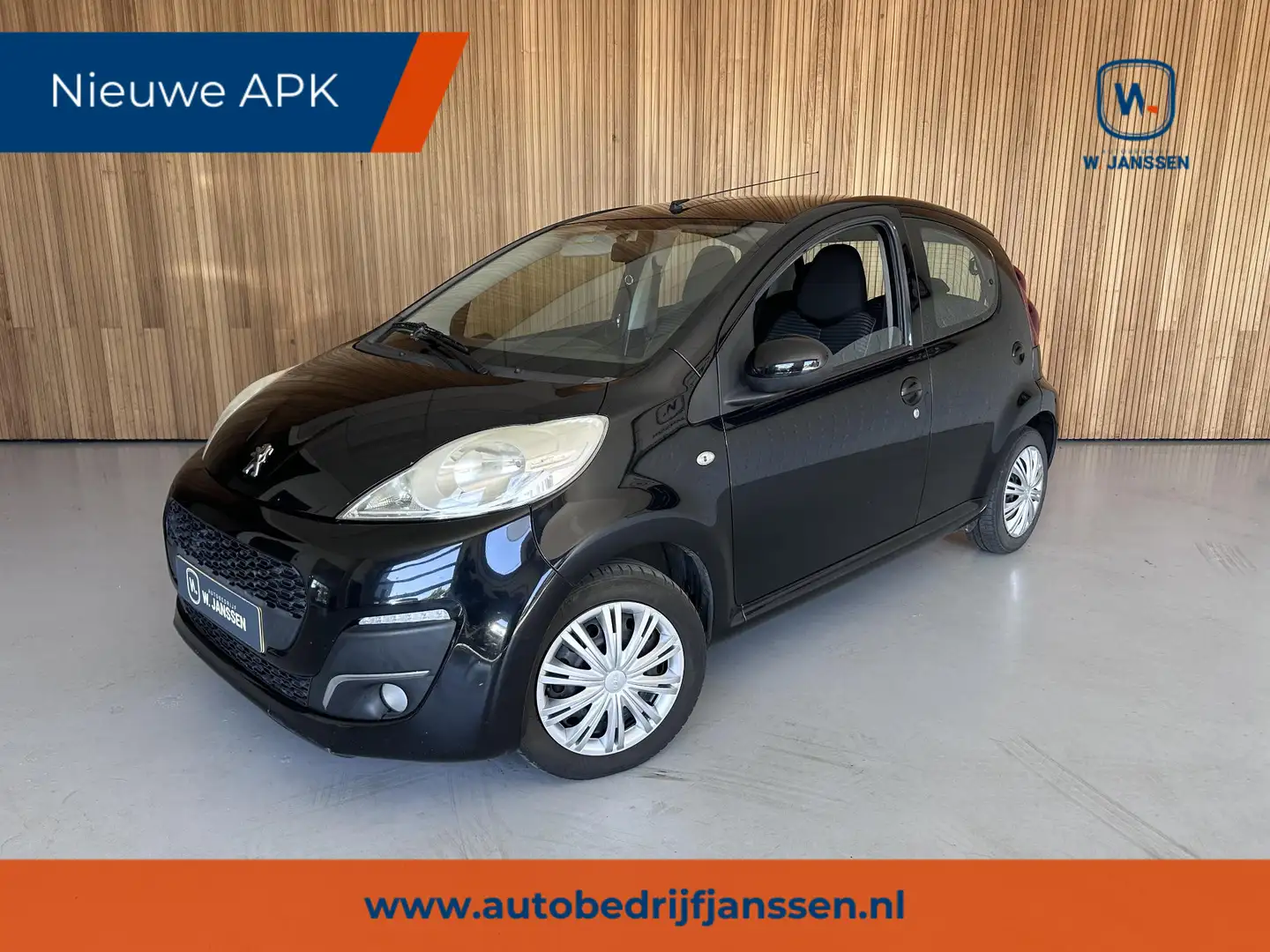 Peugeot 107 1.0 AIRCO | NIEUWE APK | ALL SEASON Black - 1