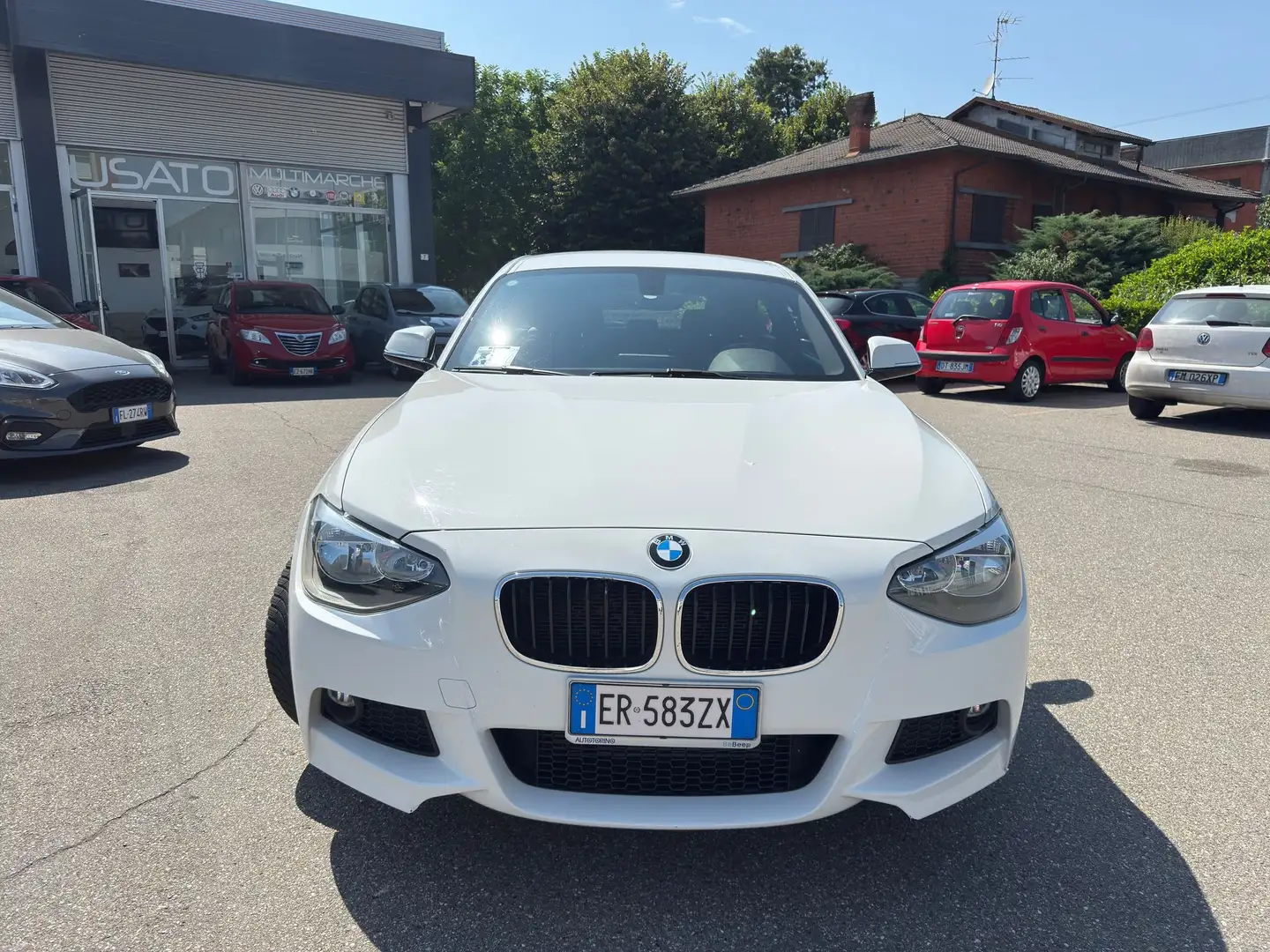 BMW 120 d 3p xDrive Msport Bianco - 2