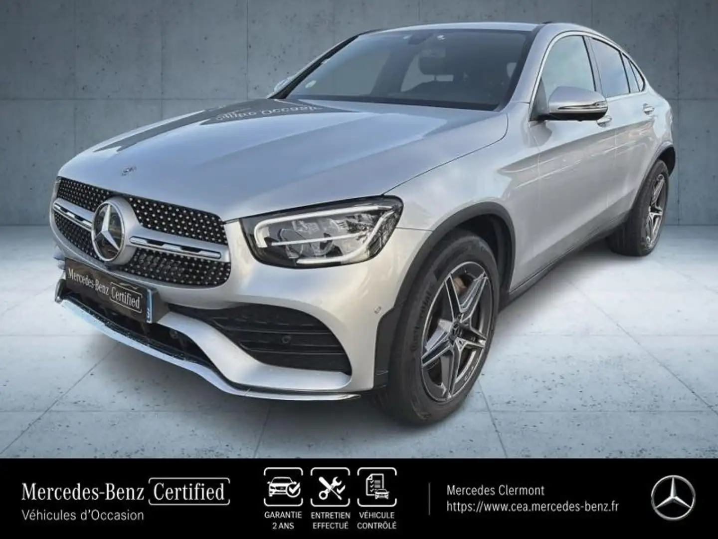 Mercedes-Benz GLC 220 220 d 194ch Business Line 4Matic Launch Edition 9G-Tronic Argent - 1