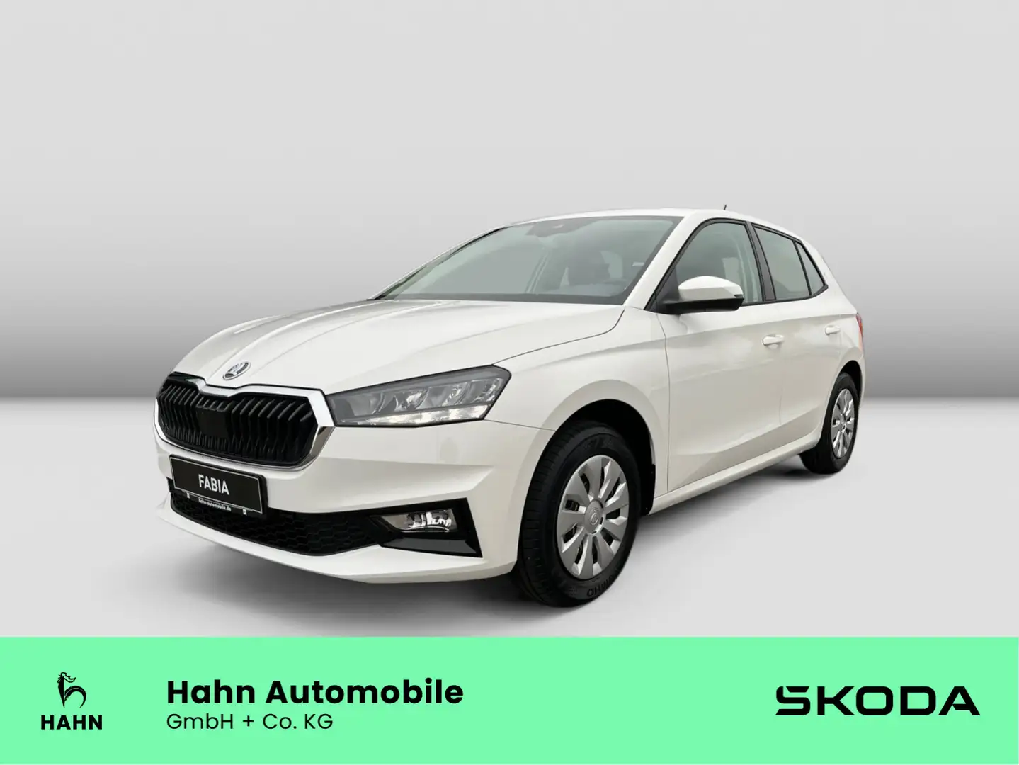 Skoda Fabia Selection 80PS SHZ Klima PDC SmartLink Weiß - 1