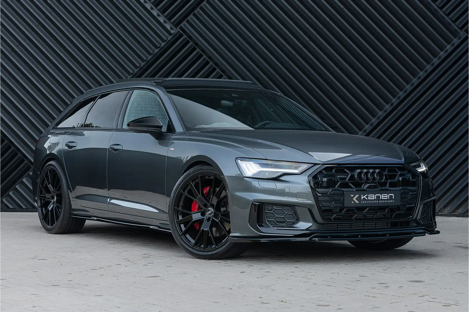 Audi A6 Avant 55 TFSI e quattro S-Line S sportstoelen ACC Grijs - 1