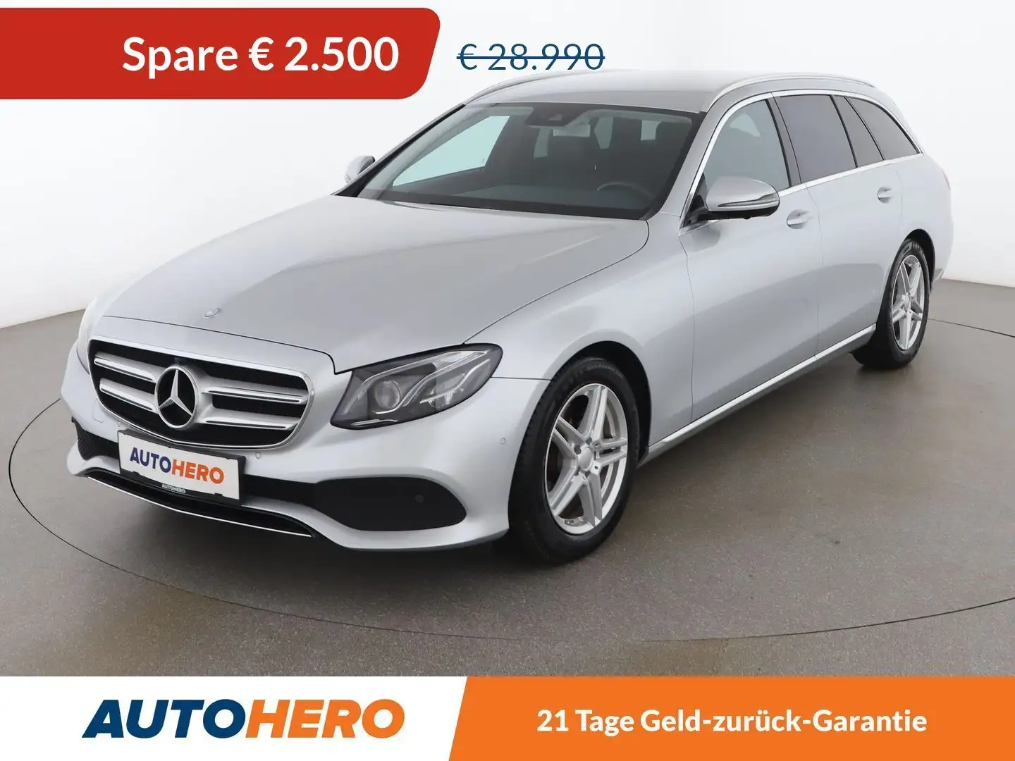 Mercedes-Benz E 220 E 220 d Avantgarde Aut. *LED*360°CAM*TOT*NAVI* Gris - 1