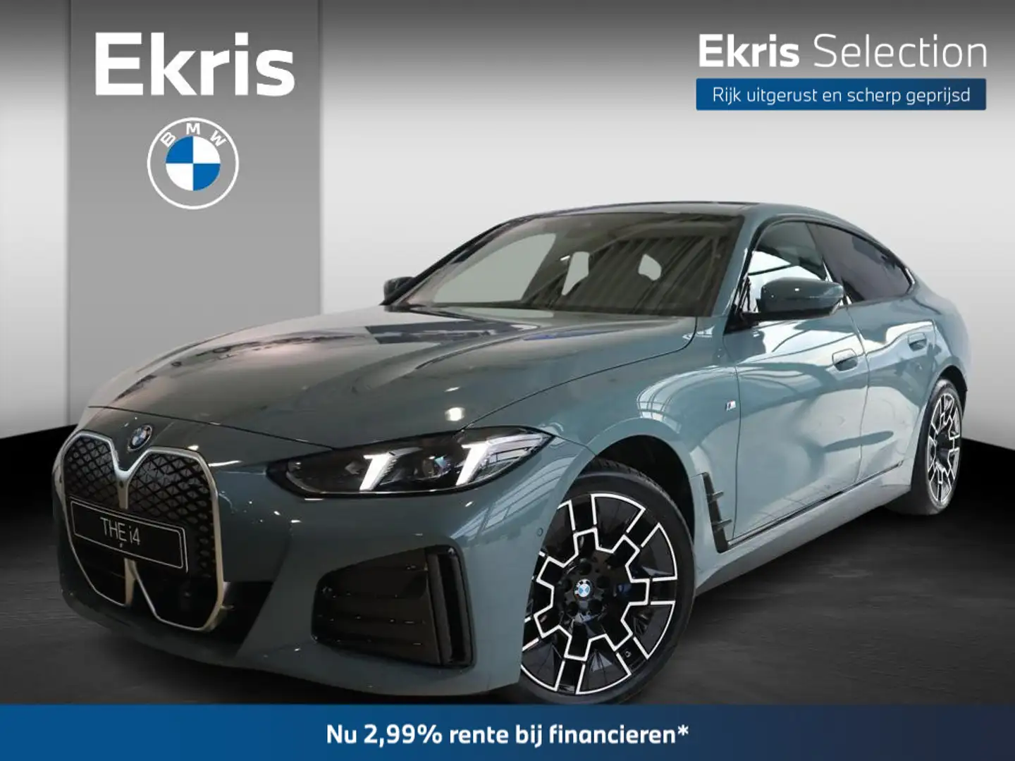 BMW i4 eDrive35 M Sport Edition | M Sportpakket | Innovat Groen - 1