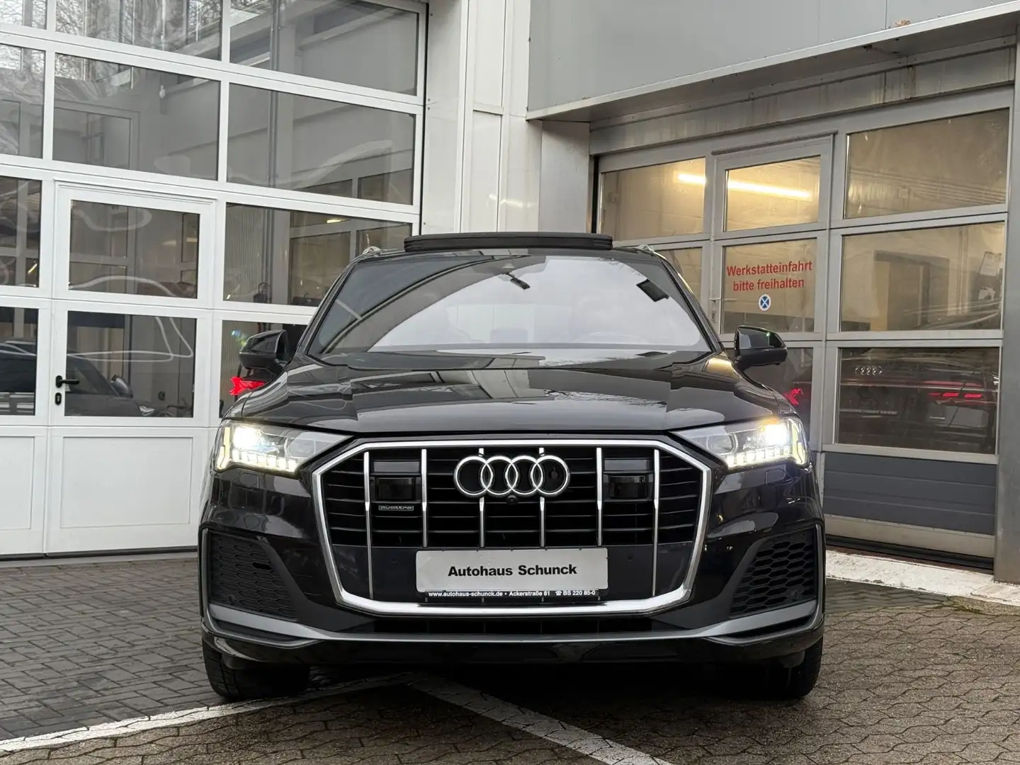 Audi Q7 50TDI S LINE/ALLRADLENK/7SITZ/PANO/ST-HZ/VOLL Schwarz - 2