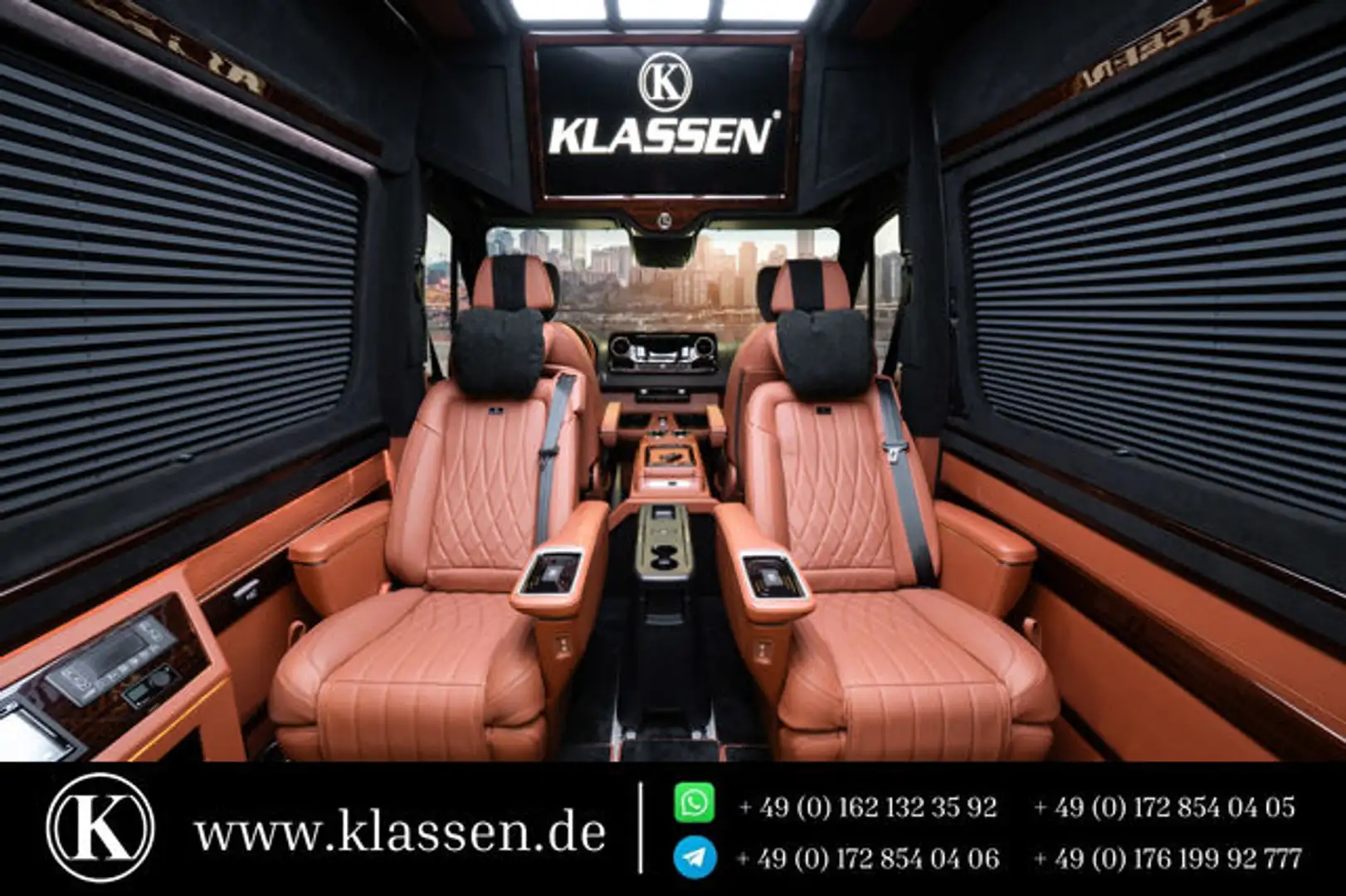 Mercedes-Benz Sprinter 319 - 519 Luxury VIP VAN 2024 Facelift Schwarz - 2