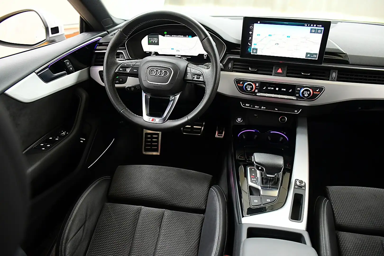 Audi A5 SB 40 TDI S-line S-tronic Weiß - 2