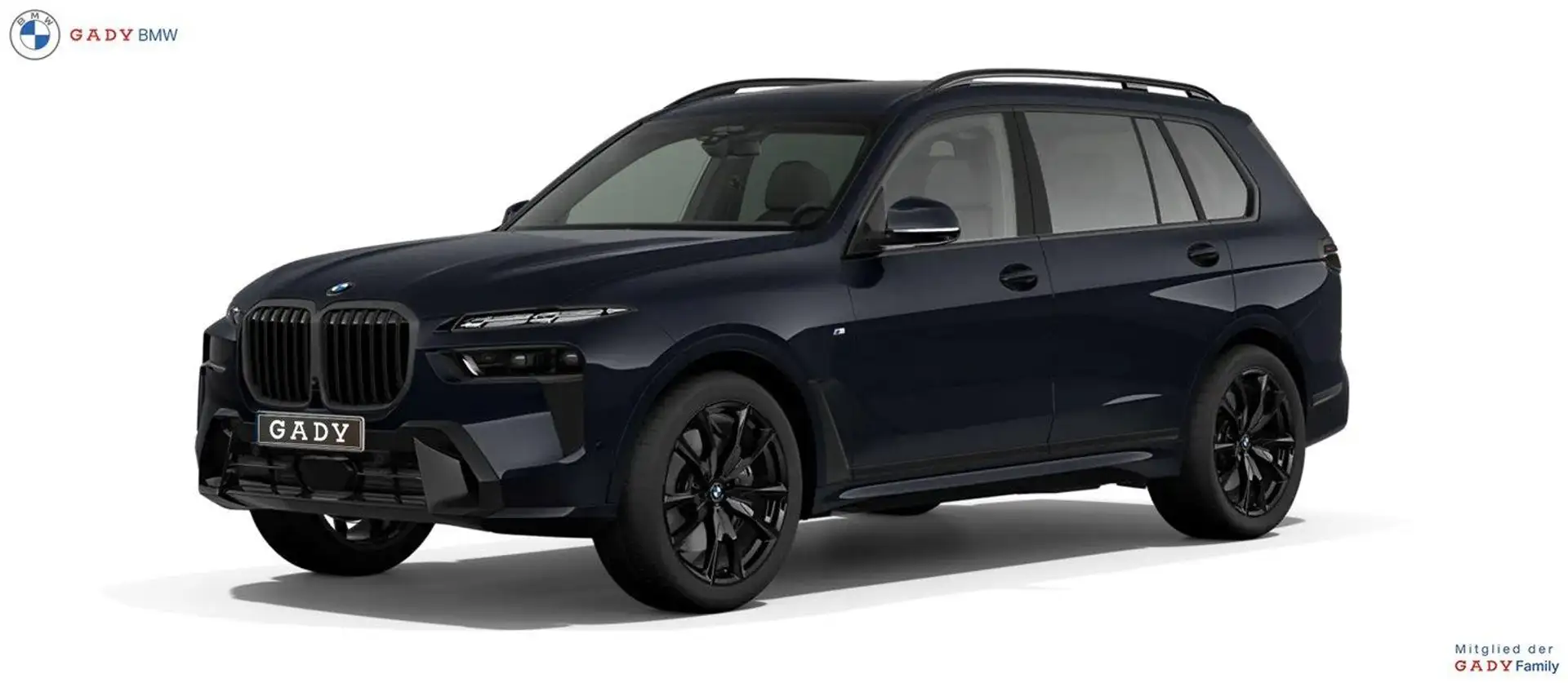 BMW X7 xDrive40d Noir - 1