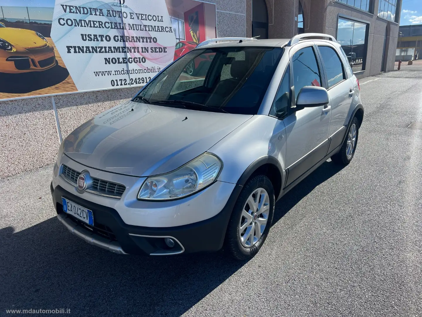 Fiat Sedici 1.6 4x4 Emotion SOLO KM.99500 Silber - 1