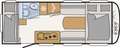 Dethleffs c-joy 480 QLK Touring-, Dynamik-, Duschpaket - thumbnail 2
