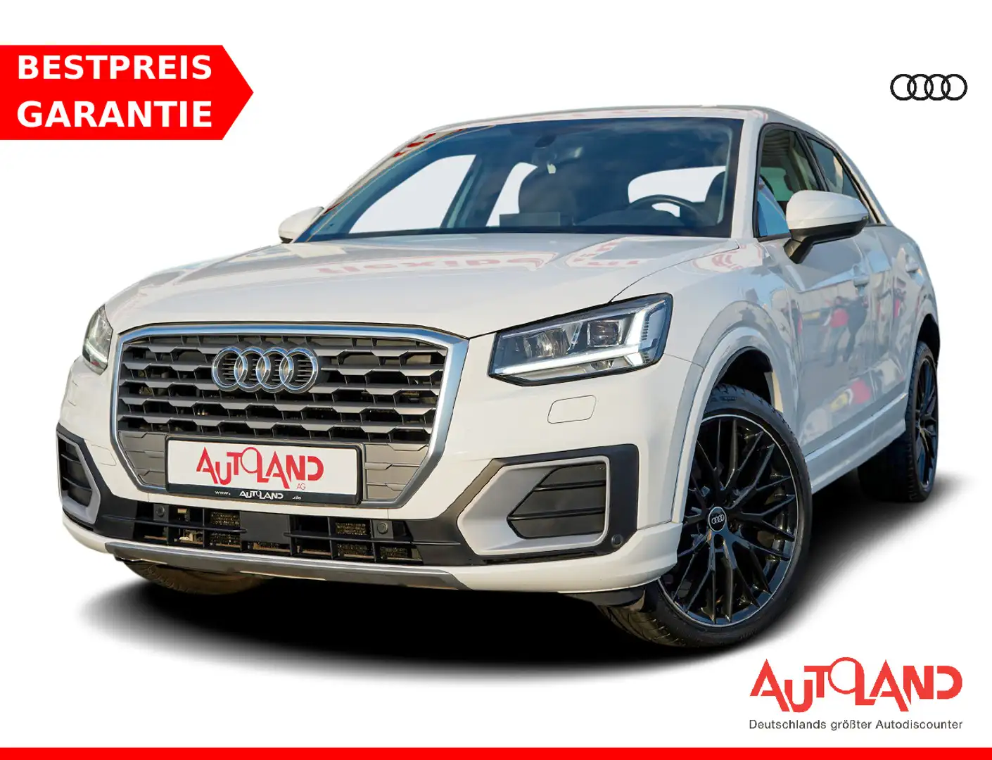 Audi Q2 1.4 TFSI sport LED Klimaaut. Navi Sitzheizung Blanc - 1