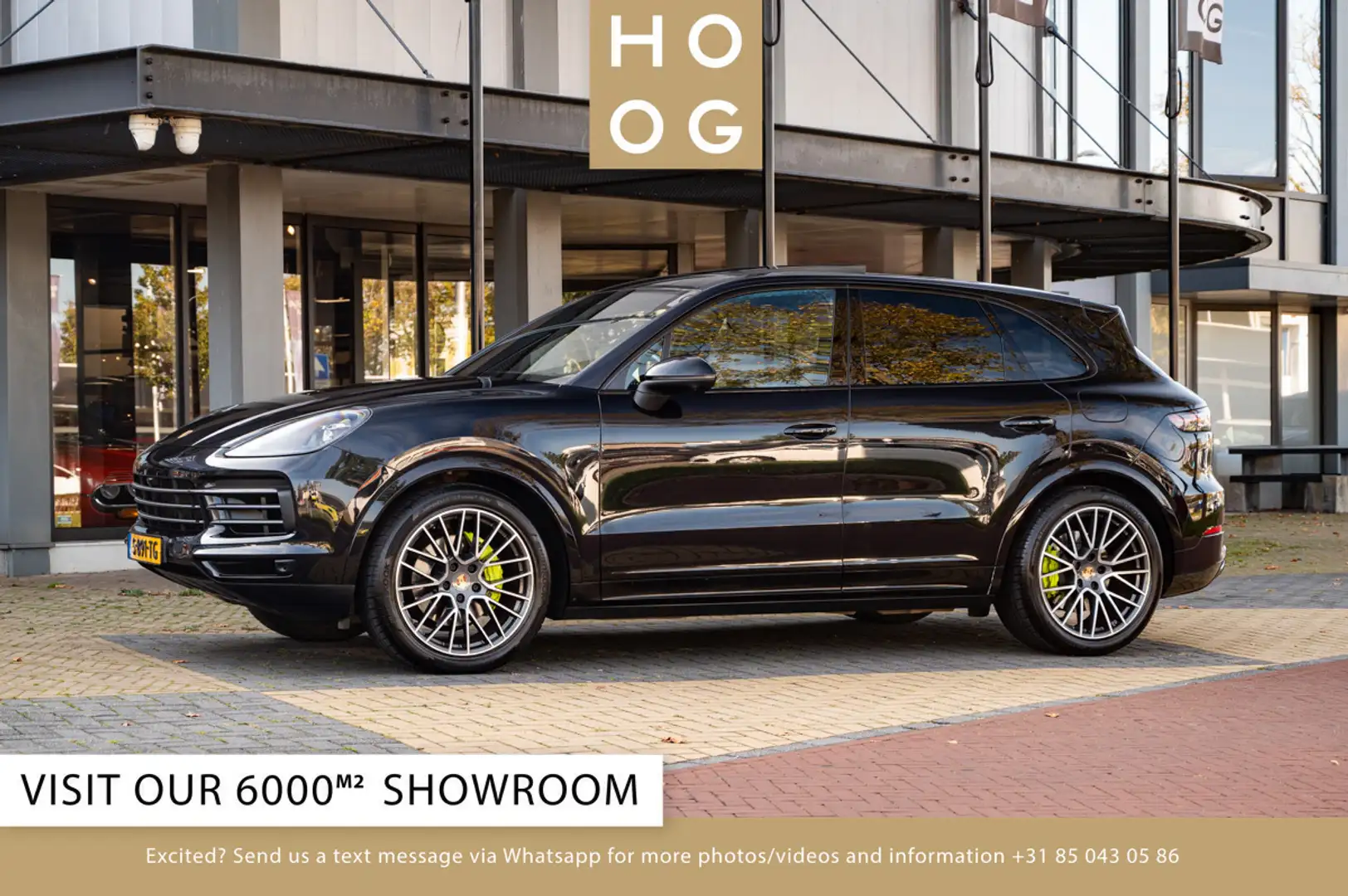 Porsche Cayenne 3.0 E-HYBRID Zwart - 1