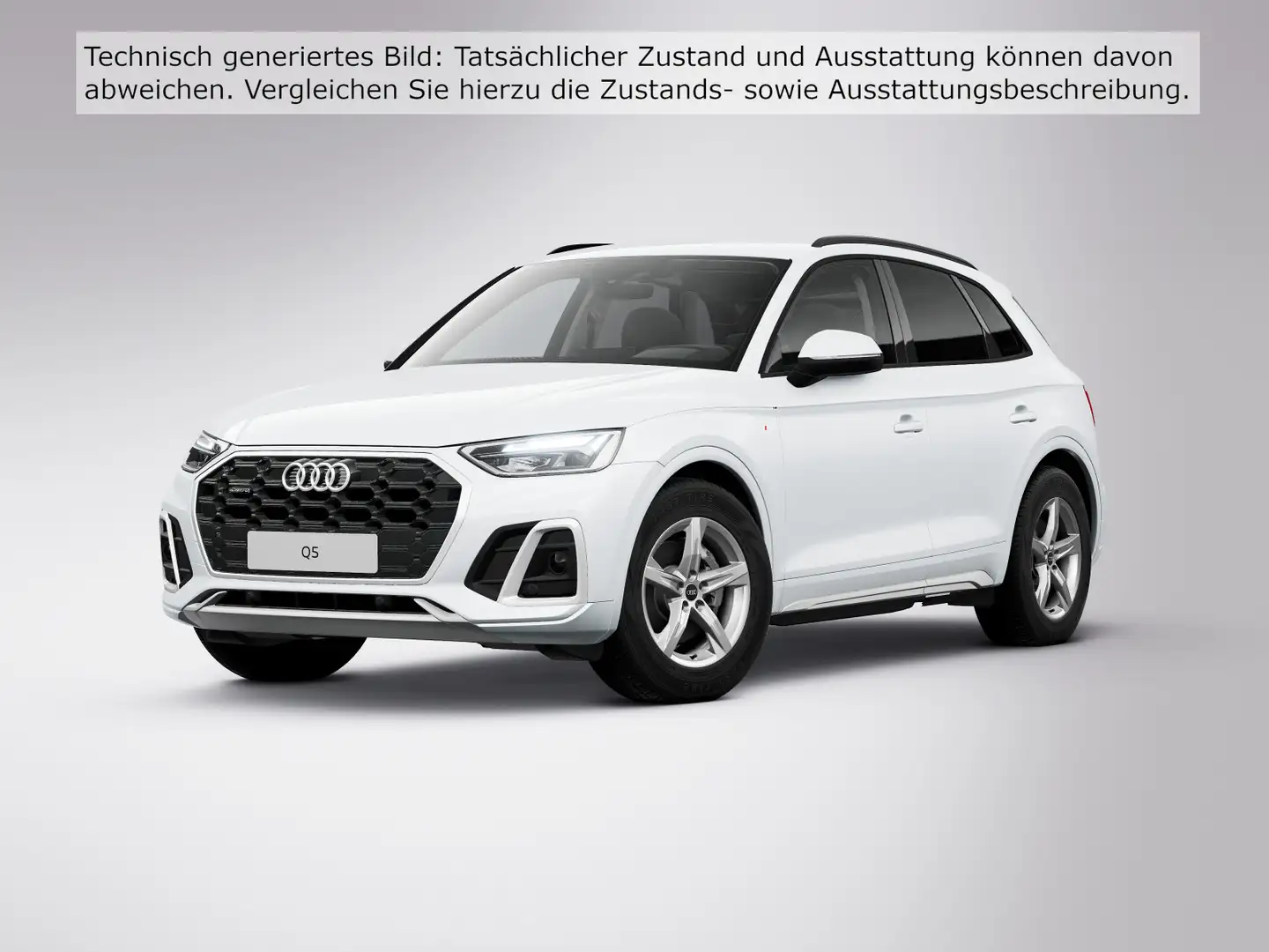 Audi Q5 40 TFSI quattro S tronic AHK Sound Nav Kamera Blanco - 2