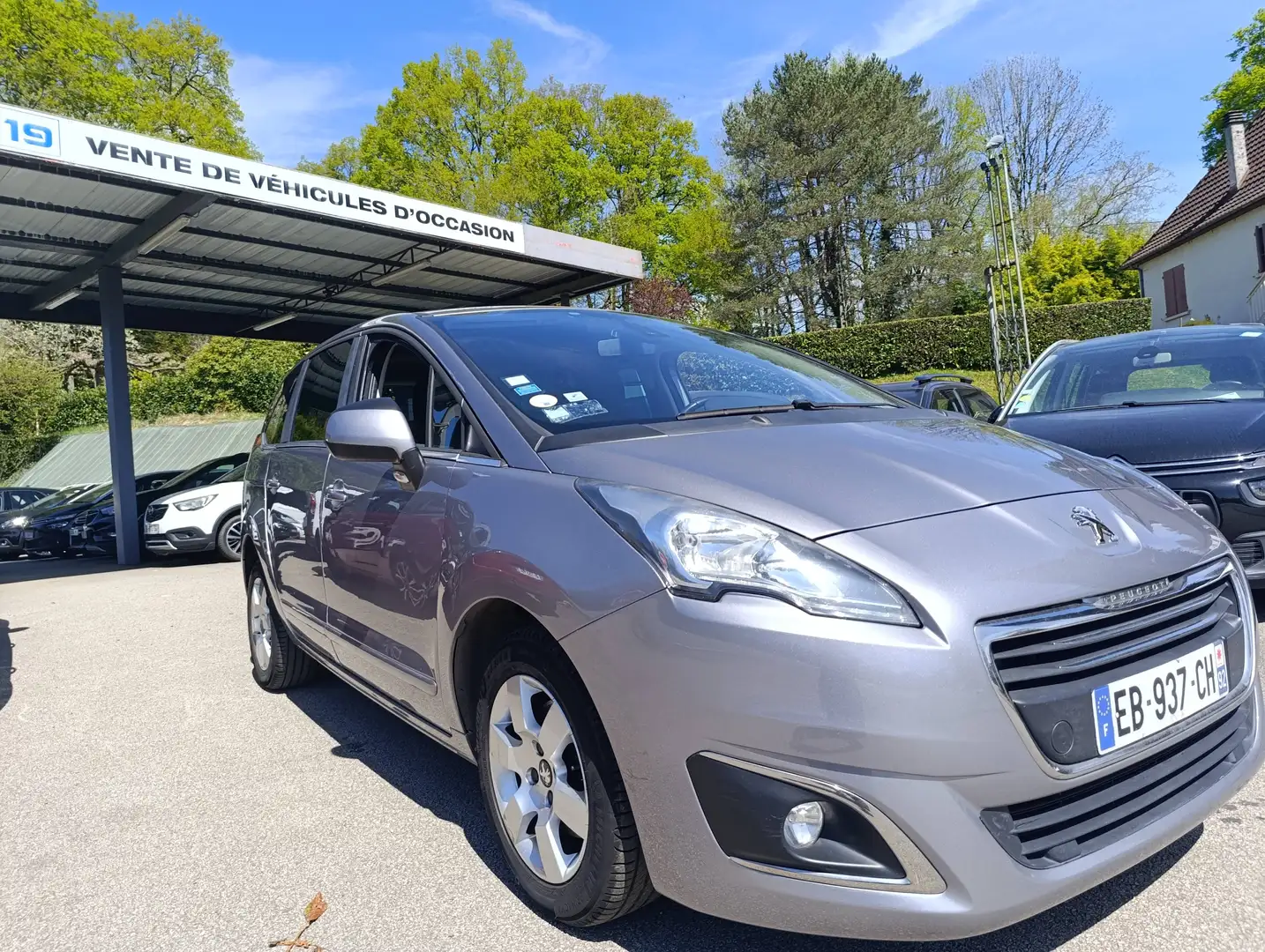 Peugeot 5008 1.6 120ch Business EAT6 7 places Gris - 2