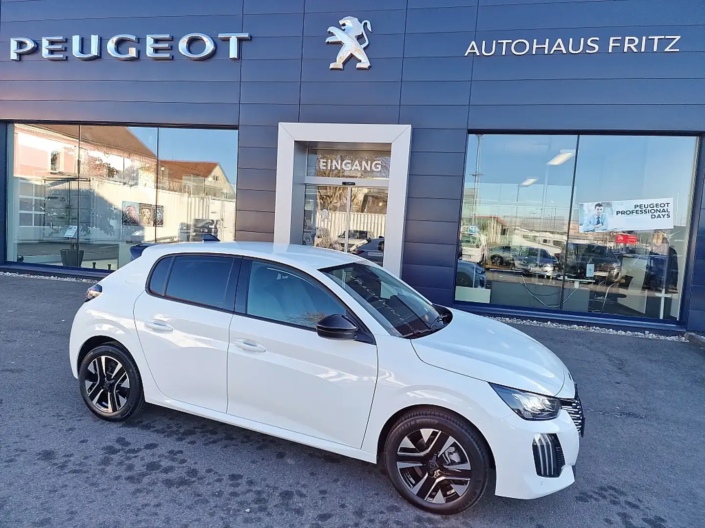 Peugeot 208 Hybrid 100 e-DCS6 Allure "inkl. Winterräder" Weiß - 2