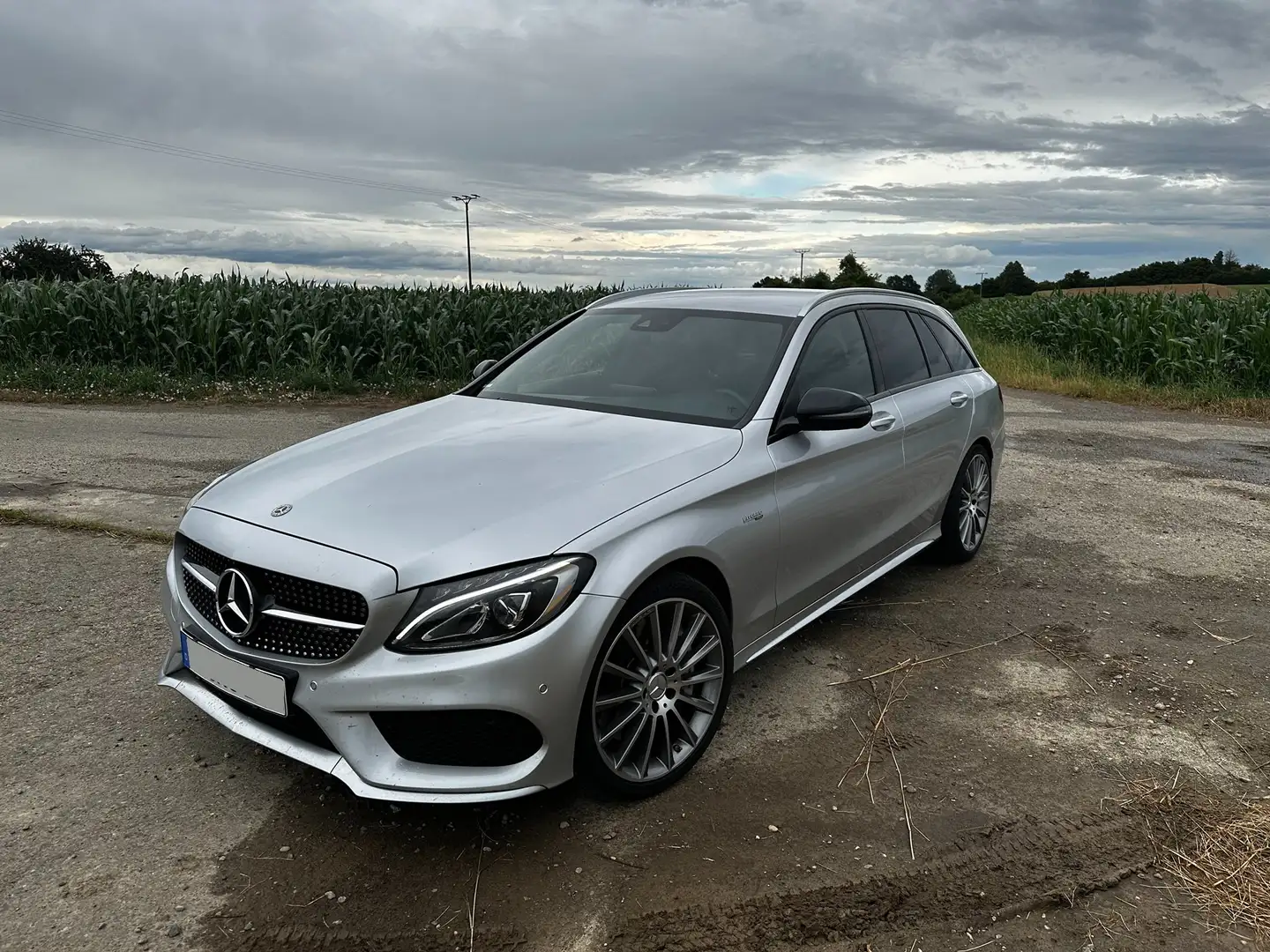Mercedes-Benz C 43 AMG C-Klasse T-Modell 4Matic T 9G-TRONIC Plateado - 1