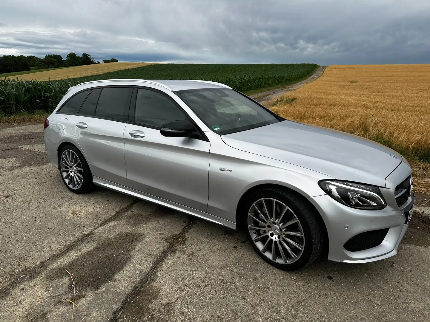 Mercedes-Benz C 43 AMG C-Klasse T-Modell 4Matic T 9G-TRONIC Plateado - 2